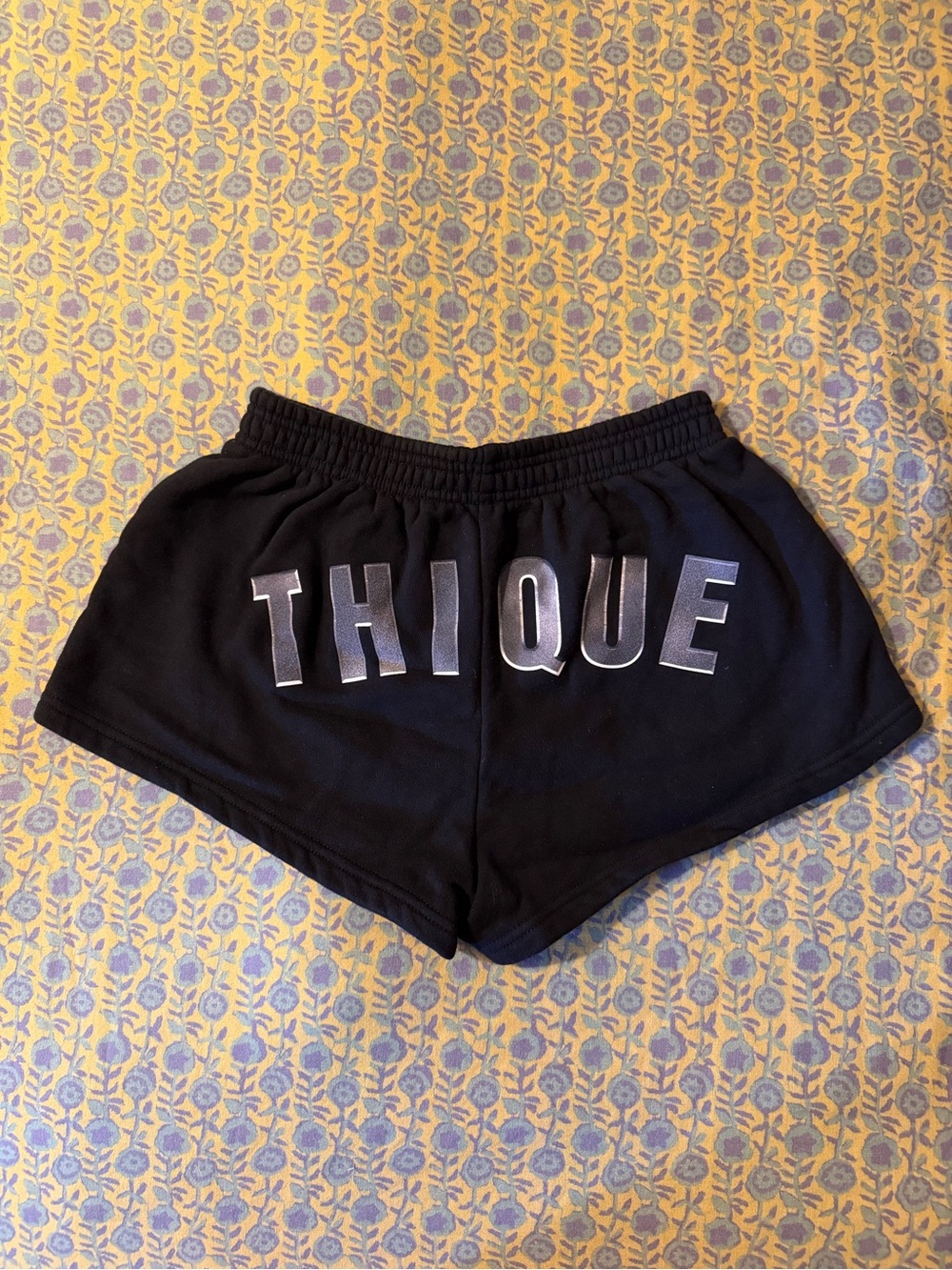 Black Women's Lounge Shorts